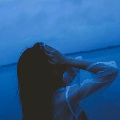 仙气头像蓝色系少女心图片