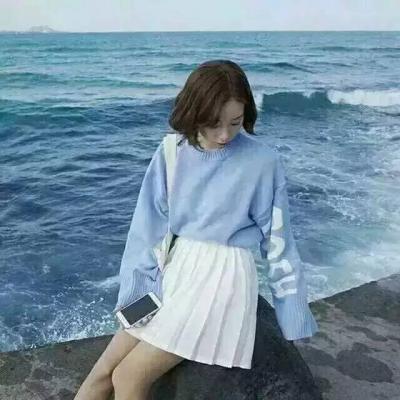 仙气头像蓝色系少女心图片