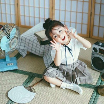 可爱小孩女生闺蜜头像图片