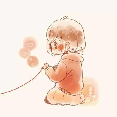 可爱的小屁孩头像情头卡通图片