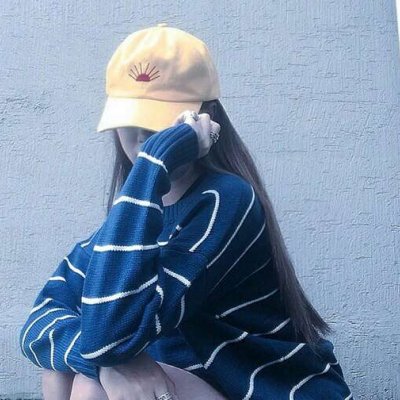 戴帽子女生头像唯美有气质图片