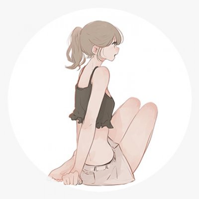 qq头像闺蜜动漫二次元高清图片