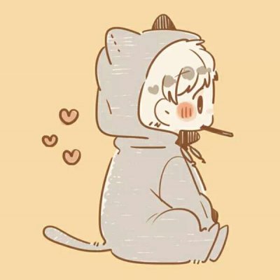 可爱的小屁孩头像情头卡通图片