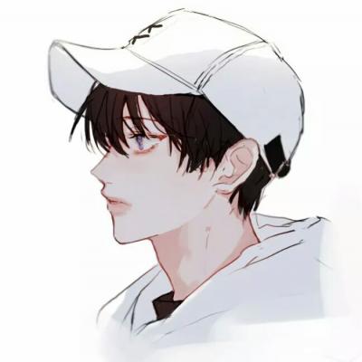 动漫情侣头像一男一女两人单个图片