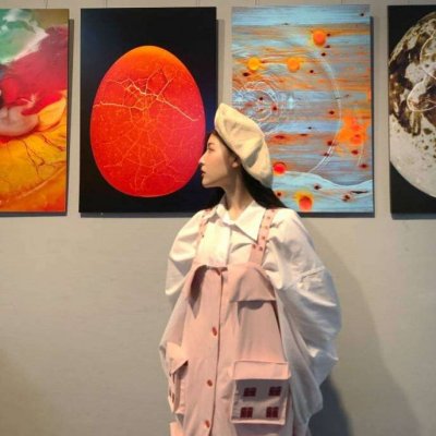时尚气质女生戴帽子头像图片