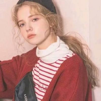 女生欧美高冷头像图片