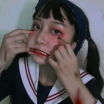 超好看丧女头像压抑
