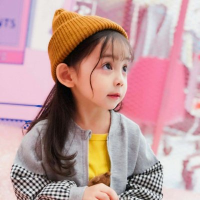 可爱小孩女生闺蜜头像图片