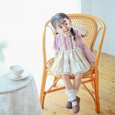 可爱小孩女生闺蜜头像图片