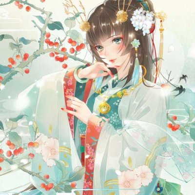 动漫古风头像女唯美图片