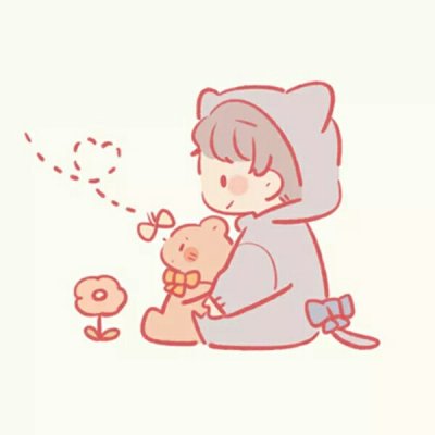 可爱的小屁孩头像情头卡通图片
