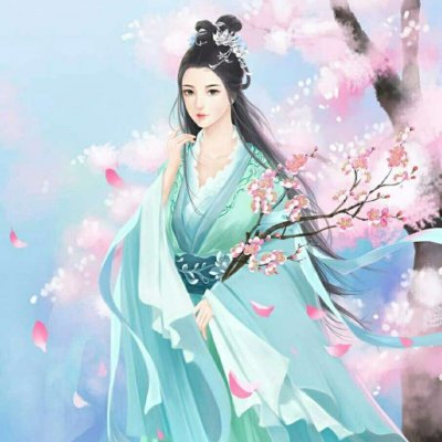 动漫古风头像女唯美图片