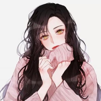 动漫情侣头像一男一女两人单个图片