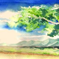 日本漫画风景图片头像
