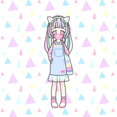 可爱动漫女生呆萌q版漂亮图片