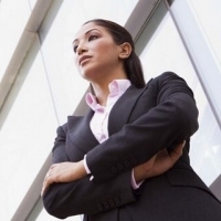成功型女人头像图片