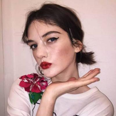 女生欧美高冷头像图片