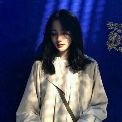 仙气头像蓝色系少女心图片