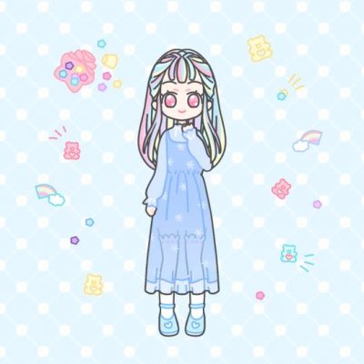 可爱动漫女生呆萌q版漂亮图片
