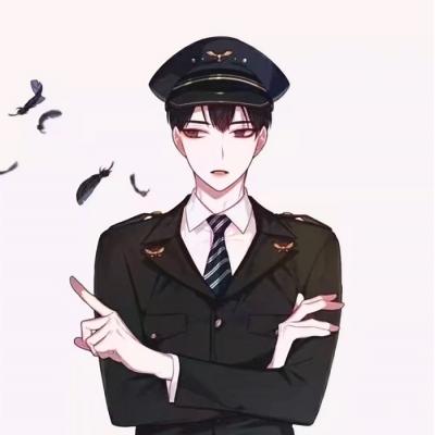 动漫情侣头像一男一女两人单个图片