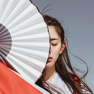 清新唯美精致女生古风头像图片