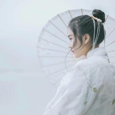 清新唯美精致女生古风头像图片