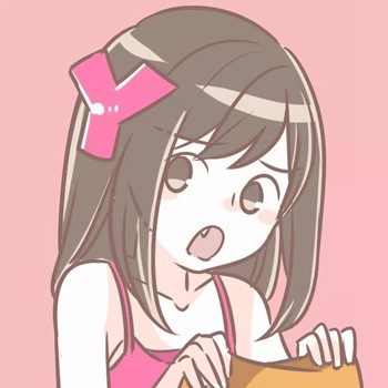 情头漫画两张分开高清图片