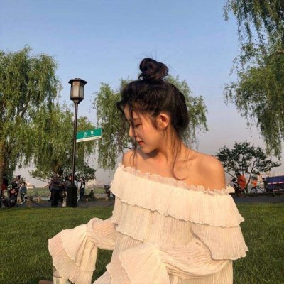 头像女生小清新唯美森系图片