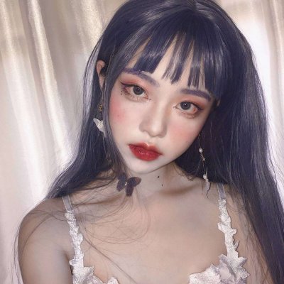 女神微信头像高冷图片