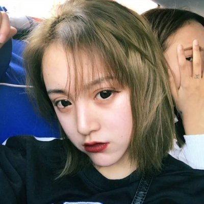 女神微信头像高冷图片