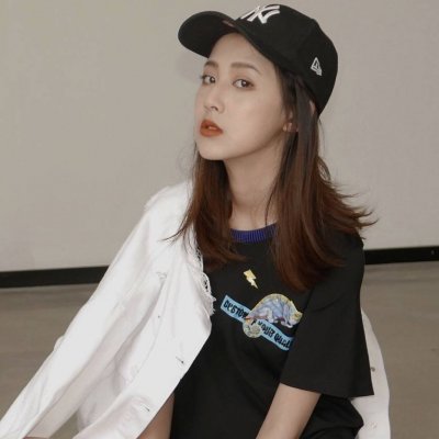 女神微信头像高冷图片