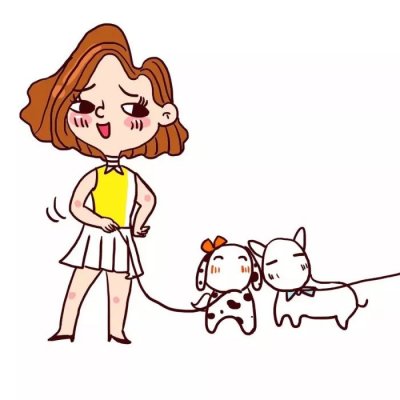 情侣头像图片一男一女搞怪可爱