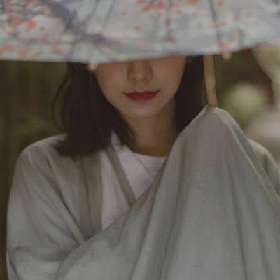 清新唯美精致女生古风头像图片