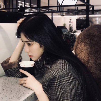 女神微信头像高冷图片