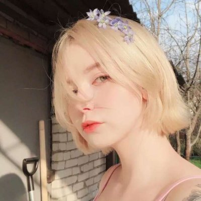 欧美范女生头像气质高清图片