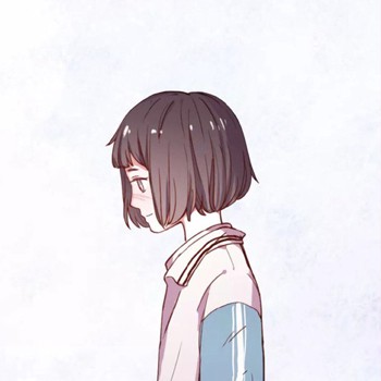 情头漫画两张分开高清图片