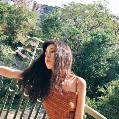 头像女生小清新唯美森系图片