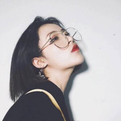 女神微信头像高冷图片