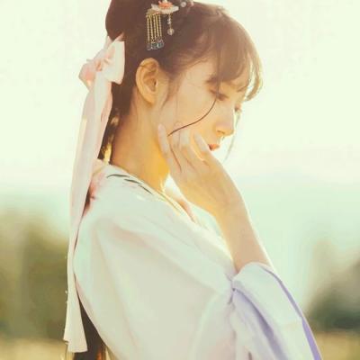 清新唯美精致女生古风头像图片