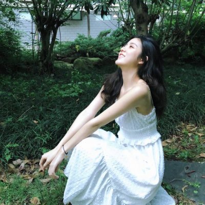 头像女生小清新唯美森系图片