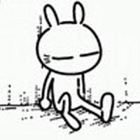 兔斯基情侣头像一对