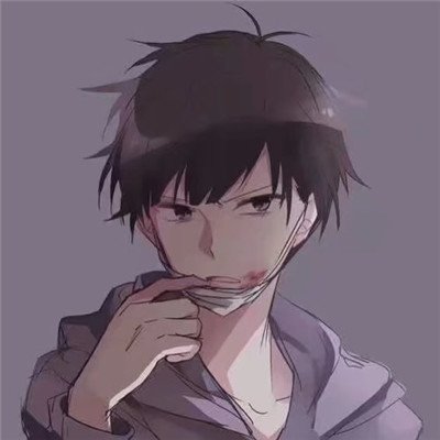 动漫头像男生酷帅冷酷图片