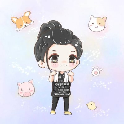蔡徐坤动漫头像萌图简笔画