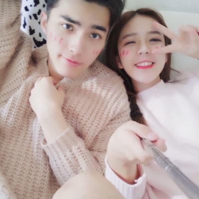 唯美小清新的情侣头像图片