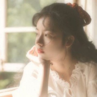 复古文艺范女生头像