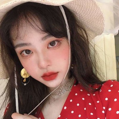 戴帽子酷帅头像女生高清图片