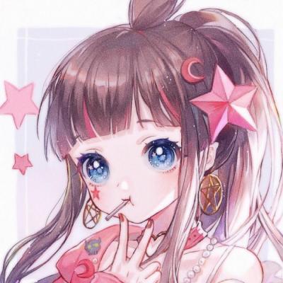 qq二次元古风头像女生