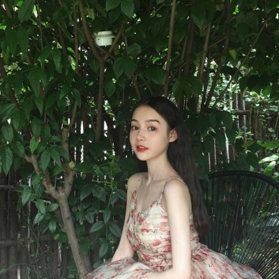 qq头像森系唯美女生
