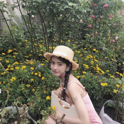 qq头像森系唯美女生