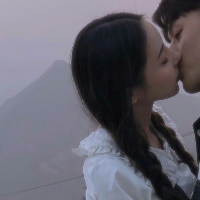 情头真人双人两张甜蜜图片